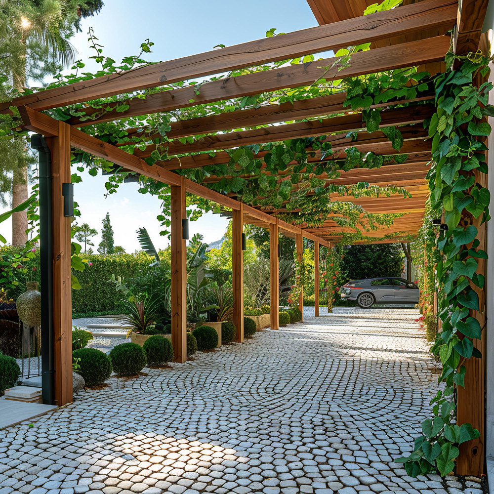 Porticato in legno